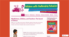 Desktop Screenshot of childrenwithchallengingbehavior.com